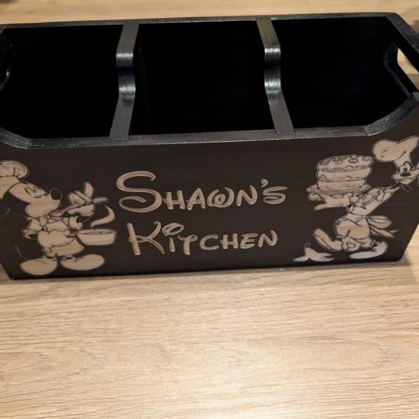 Custom Kitchen Utensil Holder